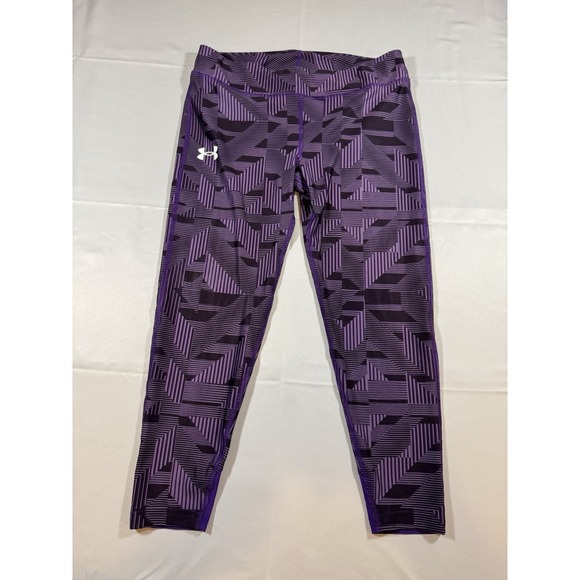 Under Armour Other - Under Armour Girls Youth L Purple Crop Leggings